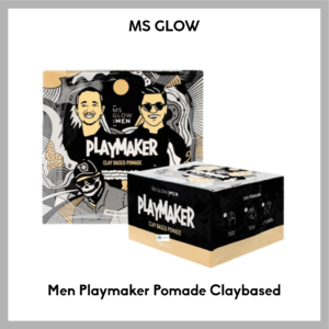 Ms Glow Men Playmaker Pomade Clay Based